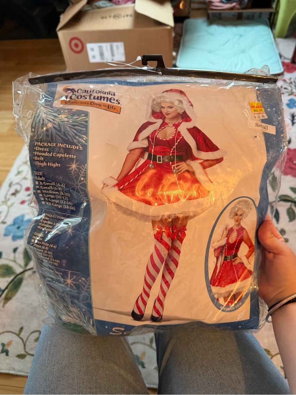 California Costumes Women's Red Santa Costume